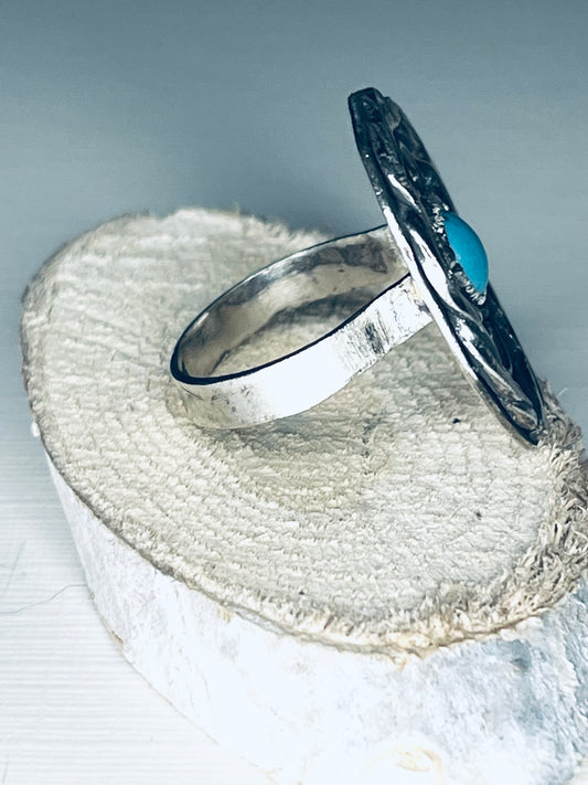 Turquoise Bohemian ring