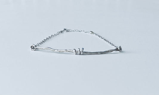 3 mini strand dainty bracelets