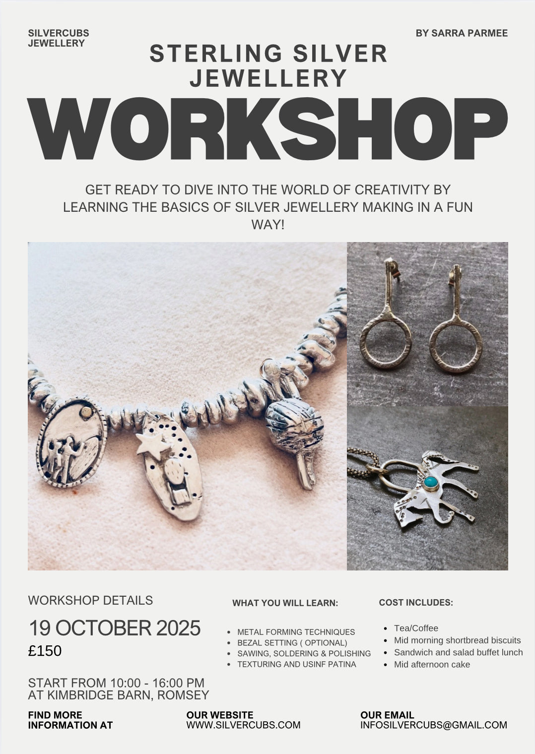 Kimbridge Barn Jewellery workshop